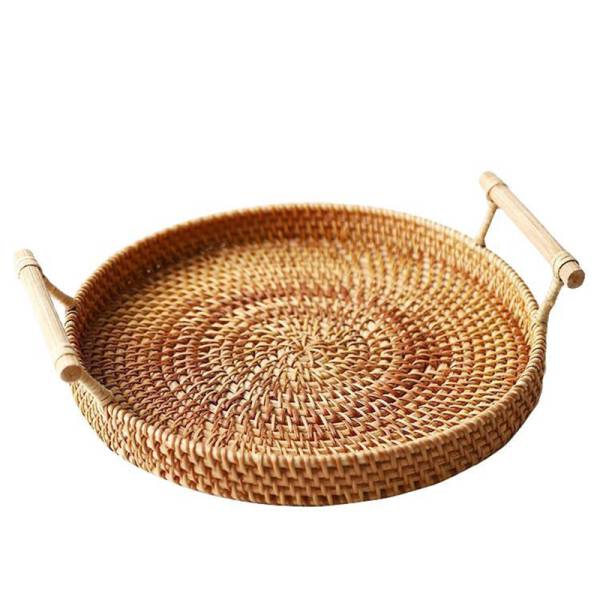 ขาย ถาดใส่ของอเนกประสงค์ Basketry Decorative Tray