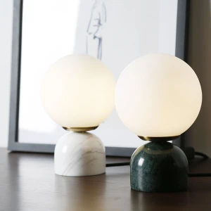 ขาย โคมไฟหัวเตียงสำหรับตกแต่งบ้าน Marble Table Lamp