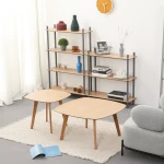 ขาย ชุดโต๊ะกลางไม้ Solid Wooden Livingroom Table