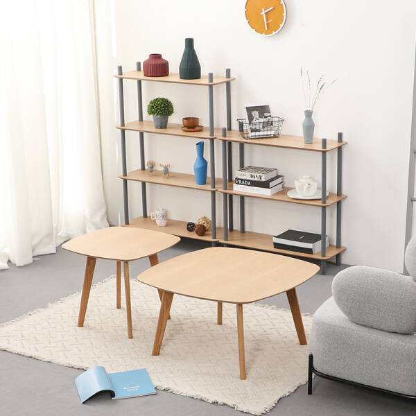 ขาย ชุดโต๊ะกลางไม้ Solid Wooden Livingroom Table