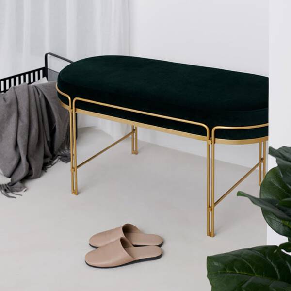 ขาย Velvet Decorative Stool & Bench III เก้าอี้ ม้ายาวผ้ากำมะหยี่