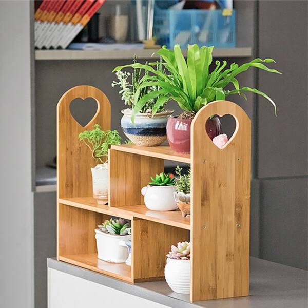 ขาย ชั้นวางกระถางต้นไม้ Bamboo 3 Layers Rack