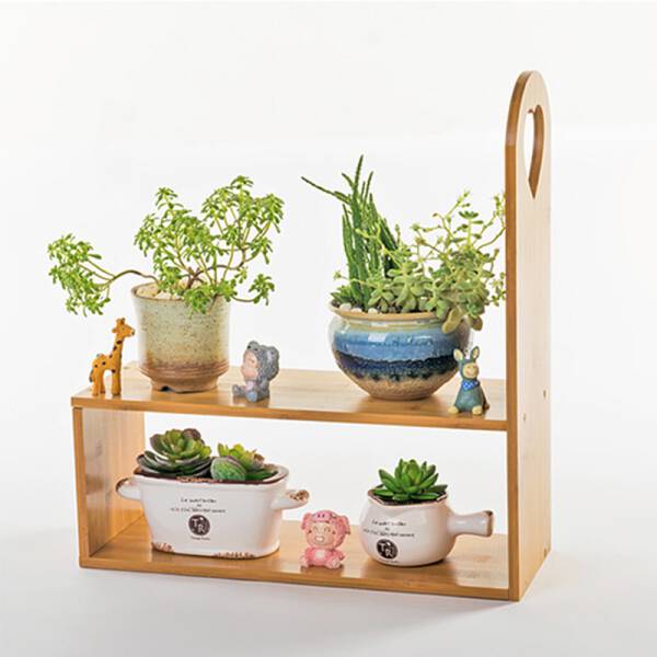 ขาย ชั้นวางกระถางต้นไม้ Bamboo 3 Layers Rack