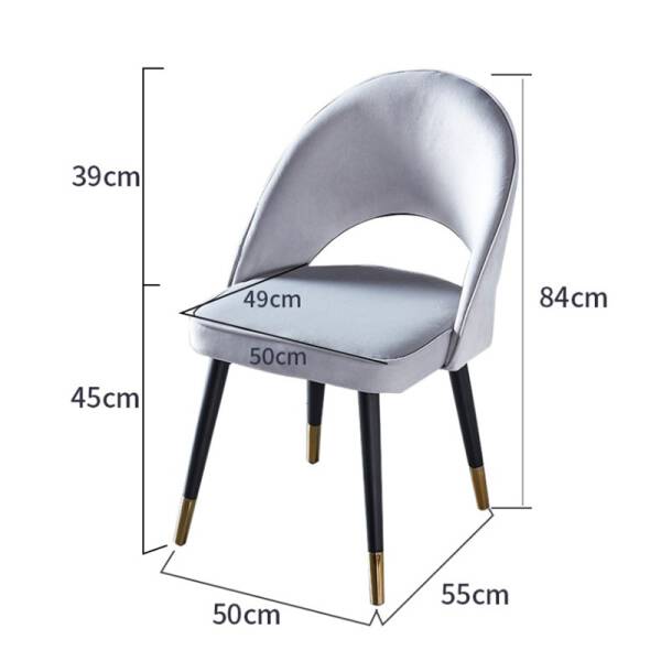 ขาย เก้าอี้พร้อมพนักพิงสำหรับตกแต่งบ้าน Decorating Chair XII