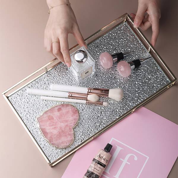 ขาย ถาดกระจกสำหรับแต่งบ้าน Glass Tray III