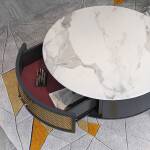 ขาย โต๊ะกลางทรงเหลี่ยมสไตล์ยุโรป Designed Coffee Table III