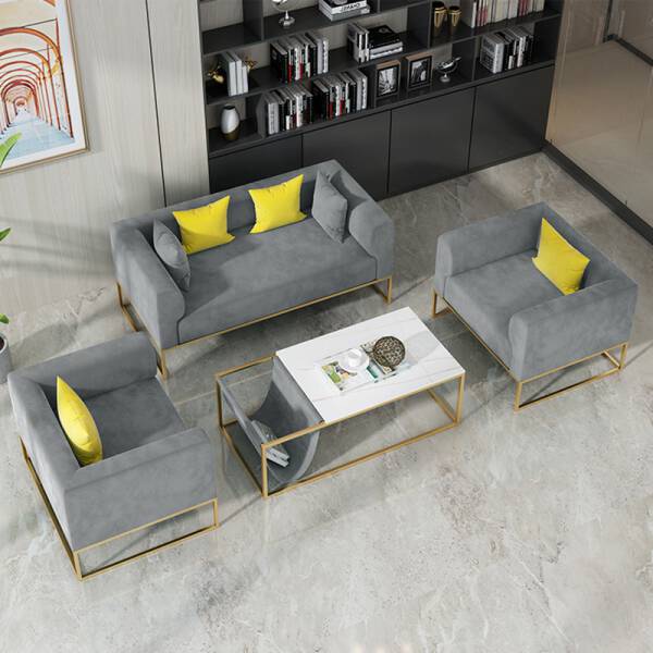 ขาย โต๊ะกลางห้องรับแขกท็อปหินอ่อน Designed Marble Coffee Table II