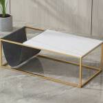 ขาย โต๊ะกลางห้องรับแขกท็อปหินอ่อน Designed Marble Coffee Table II