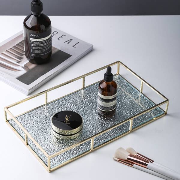 ขาย ถาดกระจกสำหรับแต่งบ้าน Glass Tray III