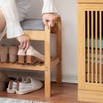 ขาย ชั้นไม้สำหรับวางรองเท้า Wood Bench Shoes Rack II