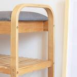 ขาย ชั้นไม้สำหรับวางรองเท้า Wood Bench Shoes Rack II