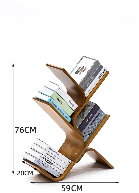 ขาย ชั้นวางหนังสือ Solid Wooden Book Shelf