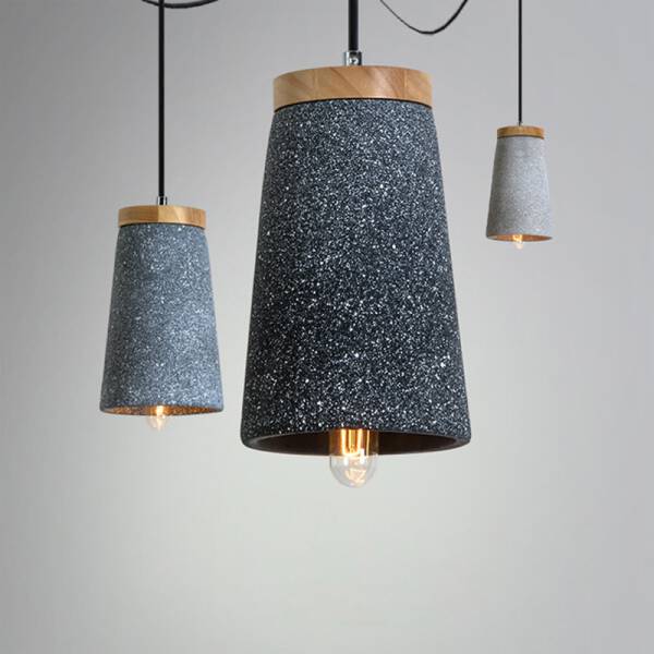 ขาย โคมไฟแขวนเพดานลายหินขัด Terrazzo Ceiling Lamp III