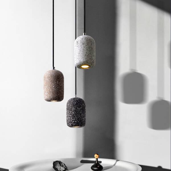 ขาย โคมไฟแขวนเพดานลายหินขัด Terrazzo Ceiling Lamp II