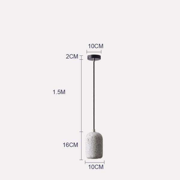 ขาย โคมไฟแขวนเพดานลายหินขัด Terrazzo Ceiling Lamp II