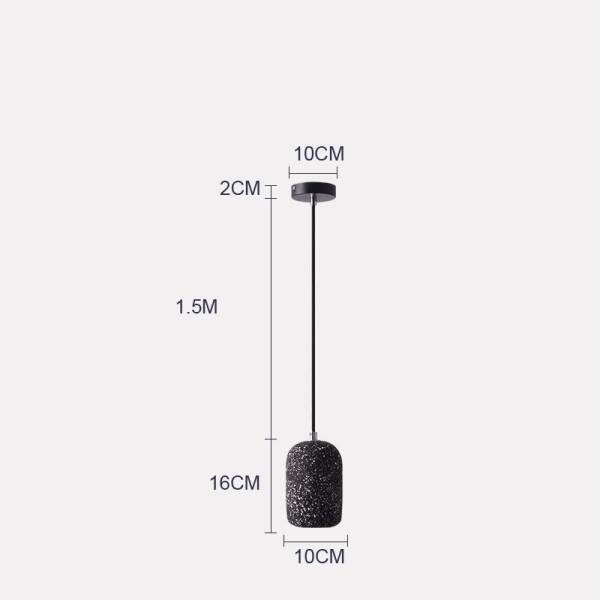 ขาย โคมไฟแขวนเพดานลายหินขัด Terrazzo Ceiling Lamp II
