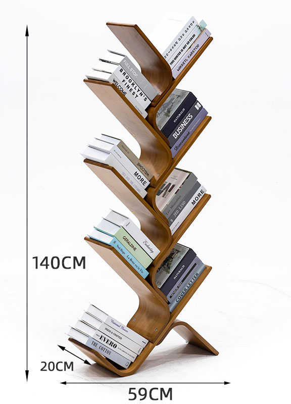 ขาย ชั้นวางหนังสือ Solid Wooden Book Shelf