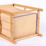 ขาย ตะกร้าผ้า Bamboo Versatile Basket Clothes Shelf