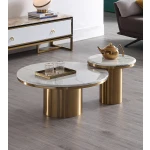 ขาย ชุดโต๊ะกลางท็อปหินอ่อน Luxury Coffee Table IV