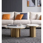 ขาย ชุดโต๊ะกลางท็อปหินอ่อน Luxury Coffee Table IV