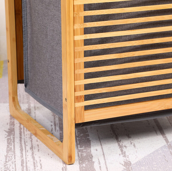 ขาย ตะกร้าผ้า Bamboo Laundry Basket