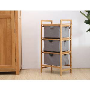 ขาย ลิ้นชักตู้เสื้อผ้า Bamboo Drawer Storage Rack