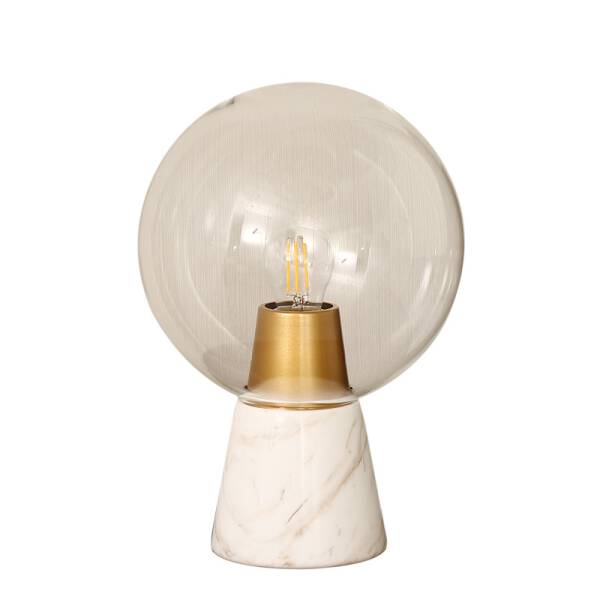 ขาย โคมไฟสำหรับตกแต่งบ้าน Marble Circle Table Lamp