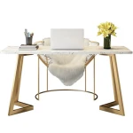 ขาย โต๊ะทำงานท็อปหินอ่อน Marble Working Table