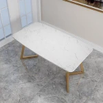 ขาย โต๊ะทำงานท็อปหินอ่อน Marble Working Table