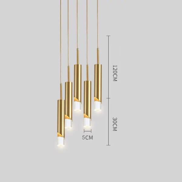 ขาย โคมไฟแขวนเพดาน Golden Ceiling Lamp Set