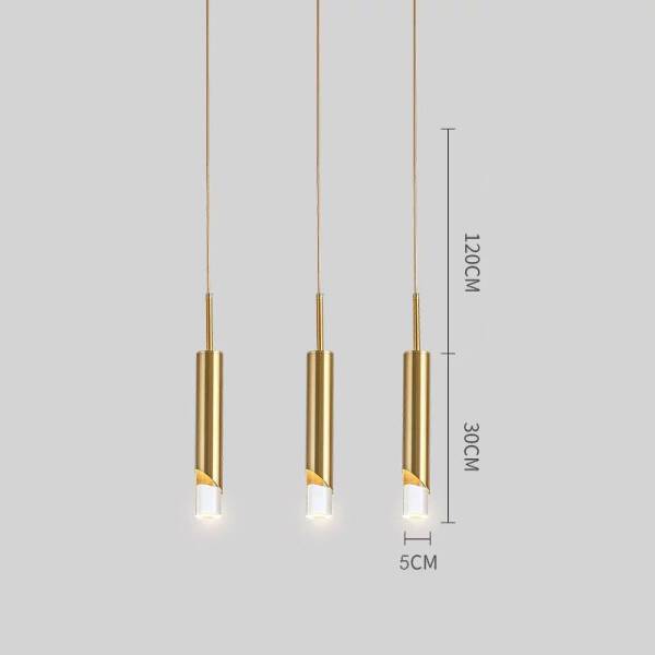 ขาย โคมไฟแขวนเพดาน Golden Ceiling Lamp Set