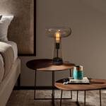 ขาย โคมไฟหัวเตียงสำหรับตกแต่งบ้าน Nordic Glass Table Lamp