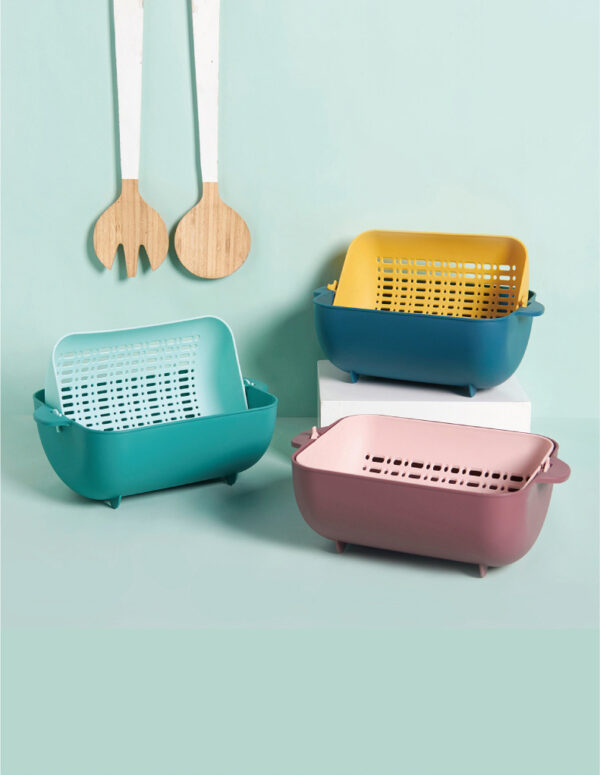 ขาย ตะกร้าล้างผักอเนกประสงค์ Vegetable Washing Basket