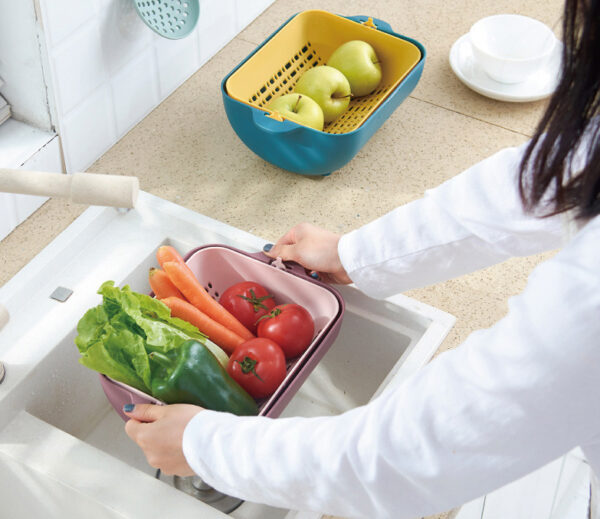 ขาย ตะกร้าล้างผักอเนกประสงค์ Vegetable Washing Basket