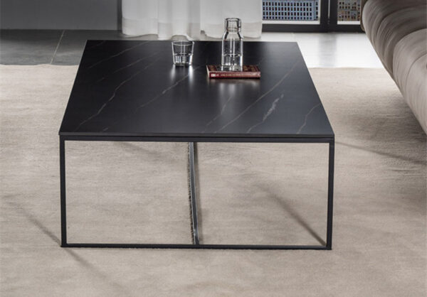 ขาย โต๊ะกลางท็อปหินอ่อน Rectangle Marble Coffee Table II
