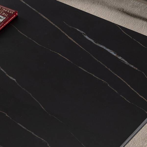 ขาย โต๊ะกลางท็อปหินอ่อน Midnight Black Coffee Table