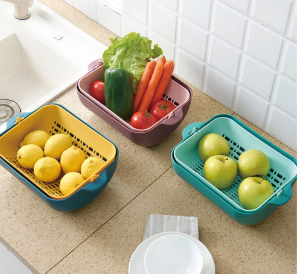 ขาย ตะกร้าล้างผักอเนกประสงค์ Vegetable Washing Basket
