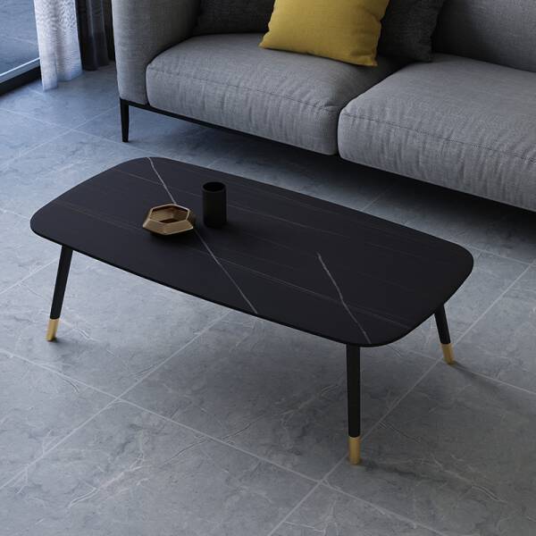ขาย โต๊ะกลางท็อปหินอ่อน Rectangle Luxury Coffee Table