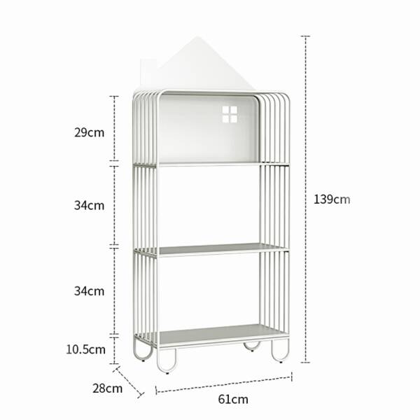 ขาย ชั้นวางหนังสือประสงค์สำหรับแต่งบ้าน Homie Bookshelf II