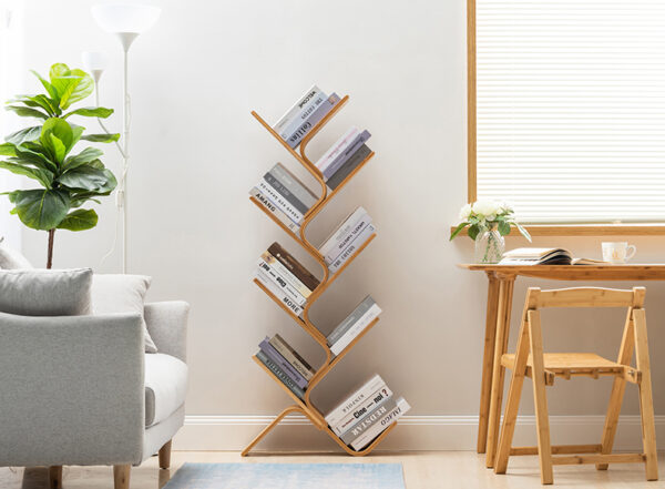 ขาย ชั้นวางหนังสือ Solid Wooden Book Shelf