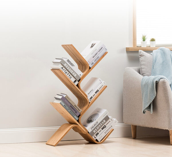 ขาย ชั้นวางหนังสือ Solid Wooden Book Shelf
