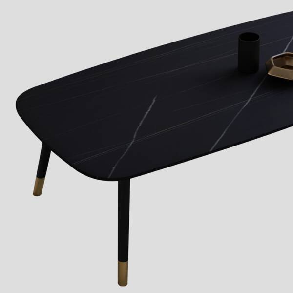 ขาย โต๊ะกลางท็อปหินอ่อน Rectangle Luxury Coffee Table