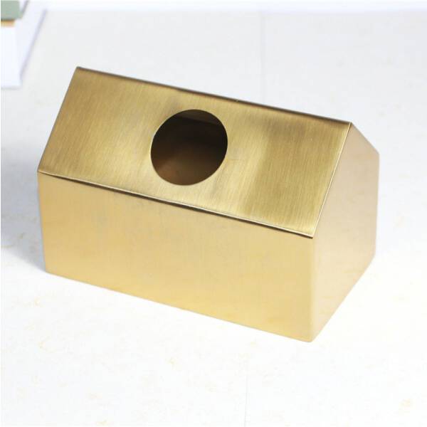 ขาย ที่ใส่กระดาษทิชชู่ตั้งโต๊ะสำหรับห้องรับแขก Golden Home Tissue Box II