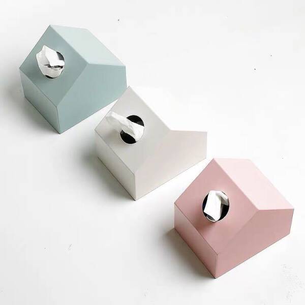 ขาย ที่ใส่กระดาษทิชชู่ตั้งโต๊ะสำหรับห้องรับแขก Pastel Tissue Box