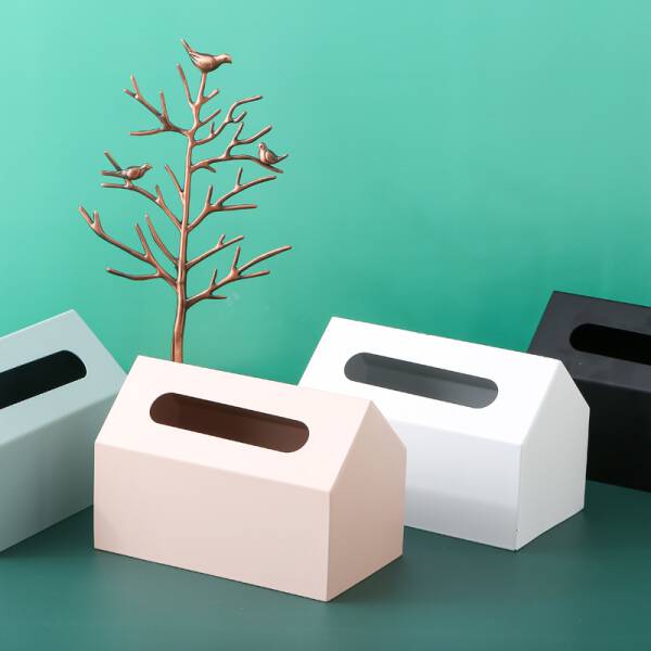 ขาย ที่ใส่กระดาษทิชชู่ตั้งโต๊ะสำหรับห้องรับแขก Pastel Tissue Box