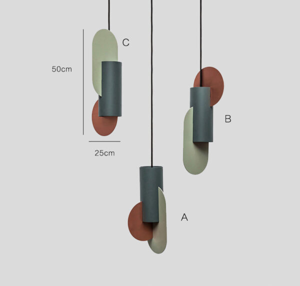 ขาย โคมไฟแขวนเพดานสีพาสเทล Pastel Ceiling Lamp