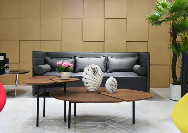 ขาย โต๊ะกลางสำหรับแต่งบ้านบ้านสไตล์มินิมอล Creative Wooden Coffee Table