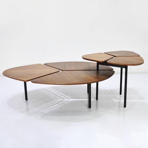 ขาย โต๊ะกลางสำหรับแต่งบ้านบ้านสไตล์มินิมอล Creative Wooden Coffee Table