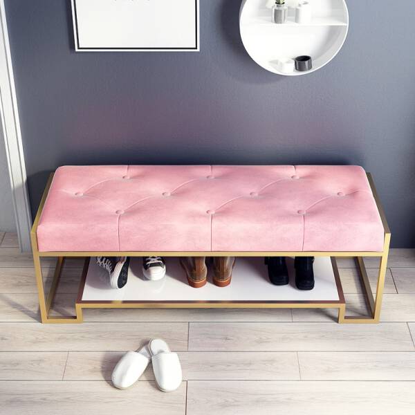 ขาย เก้าอี้ใส่รองเท้าเก็บรองเท้า Decorative Bench Shoes Rack II