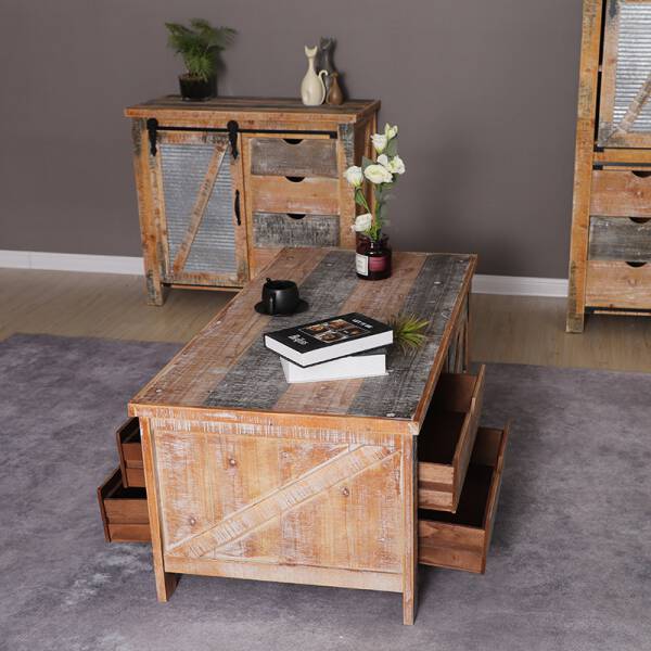 ขาย โต๊ะกลางห้องรับแขก American Style Coffee Table